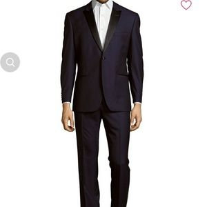 Dapper slim fit tuxedo.